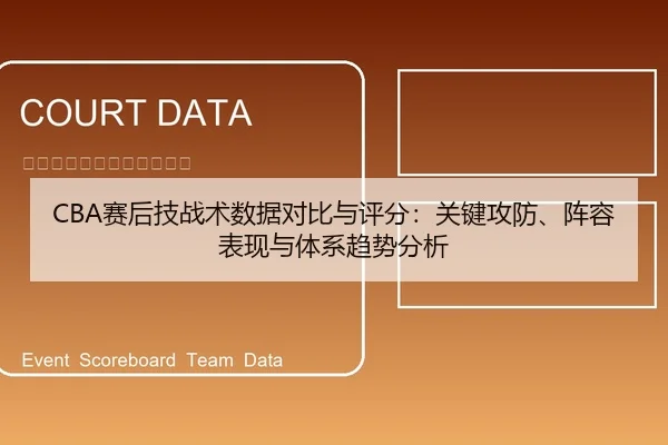 CBA赛后技战术数据对比与评分：关键攻防、阵容表现与体系趋势分析